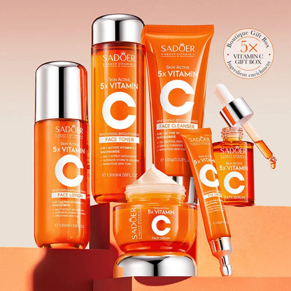 5X Vitamin C Facial Kit-SADOER