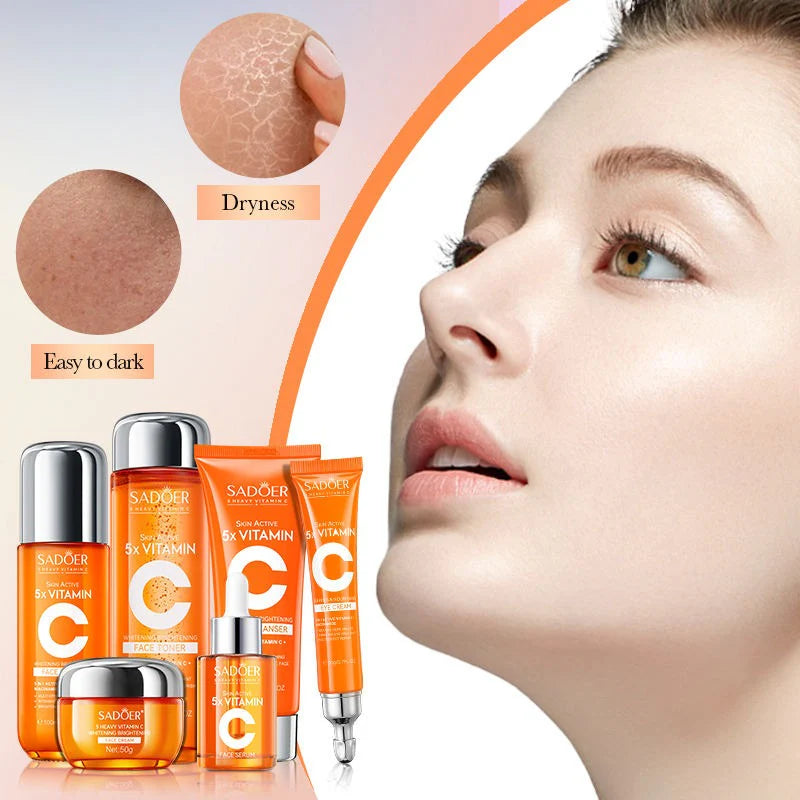 5X Vitamin C Facial Kit-SADOER